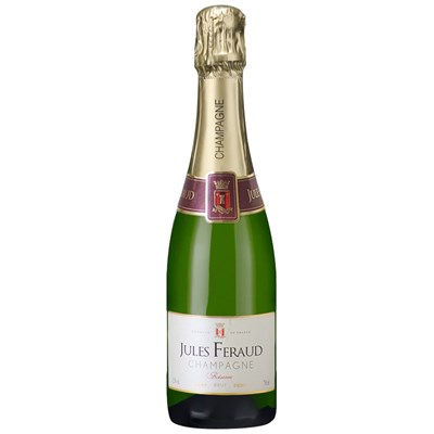 Send Half Bottle of Jules Feraud Champagne 37.5cl Online